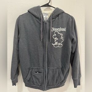 Disney Womens S Grey Hoodie Jacket